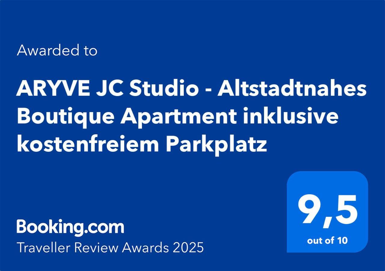 Aryve Jc Studio - Altstadtnahes Boutique Apartment Inklusive Kostenfreiem Parkplatz Эрфурт Экстерьер фото